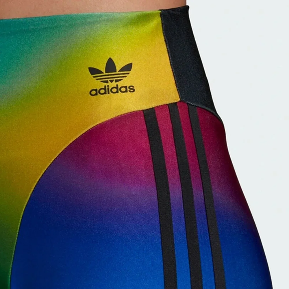ADIDAS ORIGINALS PAOLINA RUSSO BIKER CYCLING SHORTS HIGH RISE